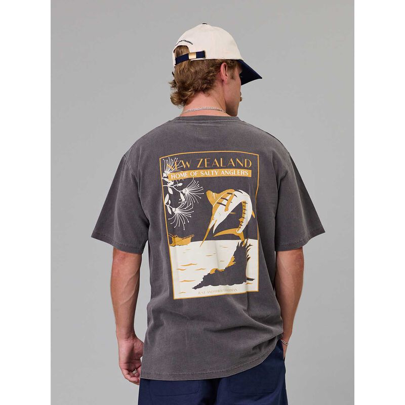Just Another Fisherman Salty Anglers Sea Tee image number 1